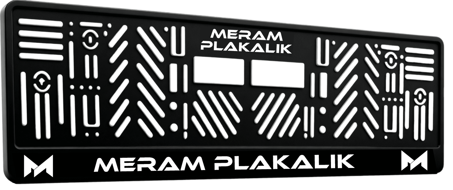 Meram Plakalık arac plakalık modelleri