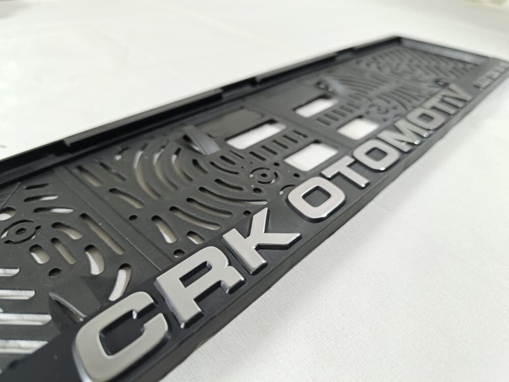 kabartmalı 3d enjeksiyon kabarma otomobil plakalık goresli baskılı parker otomotiv