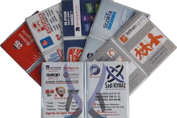 ofset ruhsat kabi goresli baskılı Meram Plakalık